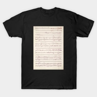 Falla | Original handwritten score by Manuel de Falla 1 T-Shirt